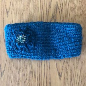 Turquoise Winter Headband.